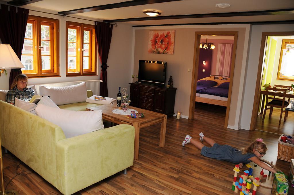 Ferienhaus Am Oeringer Tor Quedlinburg Bagian luar foto