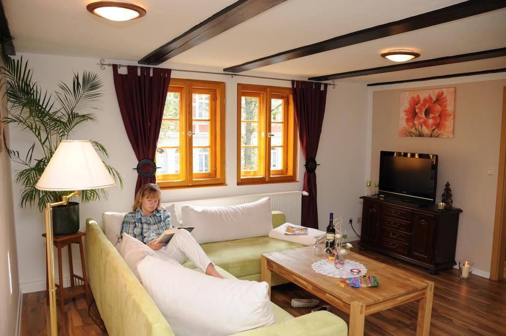 Ferienhaus Am Oeringer Tor Quedlinburg Bagian luar foto